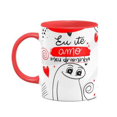 Imagem de Caneca Flork Namorados -  Te amo, meu draminha - B-red - JPS INFO