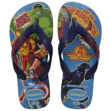Imagem de Chinelo Havaianas Infantil Top Marvel Ii Homem Aranha