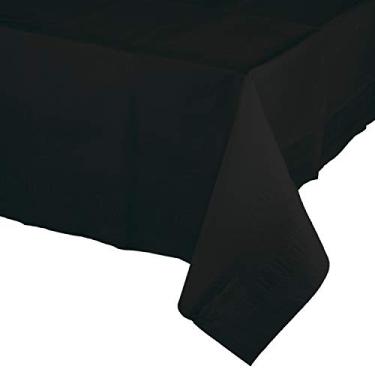 Imagem de Toalhas de mesa de papel preto, 3 unidades
