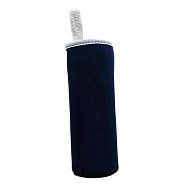 Imagem de Milageto de Isolado Neoprene Da Do Suporte de Garrafa de água 550ml, Azul marinho