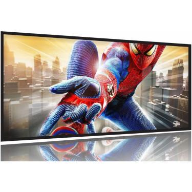 Imagem de Quadro Homem Aranha Spiderman Decorativo 130x60 Moldura Preta 2x2
