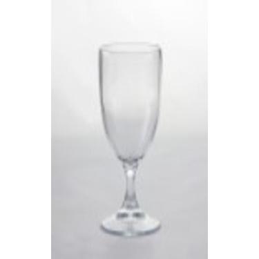 Imagem de Taça Acrílica Transparente Para Champagne Ou Espumante - 180ml - 10421