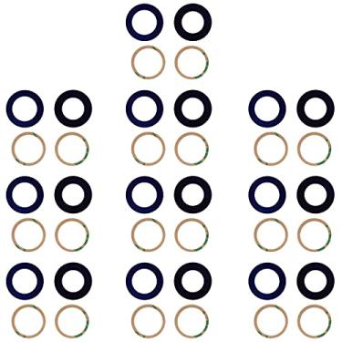 Imagem de YUNCHAO Acessórios telefônicos 10 pcs de volta lente de câmera para OnePlus 9 Pro/OnePlus 9 Substituição do telefone celular