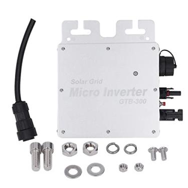 Imagem de Micro inversor de laço de grade solar, 300 w IP65 impermeável MPPT saída de inversor de laço de grade de energia solar 120 v 230 v micro inversor solar, wifi ou app controll, microinversor durável