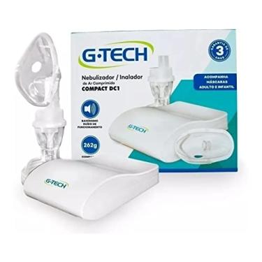 Imagem de Aparelho Compressor Nebulizador Inalador G-tech