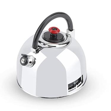 Imagem de Eboxer Temporizador mecânico de cozinha de 60 minutos, temporizador de cozimento em forma de bule, mostrador de aço inoxidável, temporizador de ovos, contagem regressiva giratória, conjuntos de 0 a 60