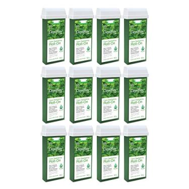 Imagem de COMBO 12 REFIL CERA ROLL ON HORTELÃ 100G DEPILAÇÃO DEPILFLAX