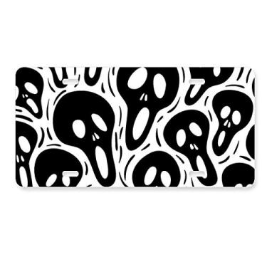 Imagem de DIYthinker Acessório de aço inoxidável para decoração de carro, caveira de Halloween