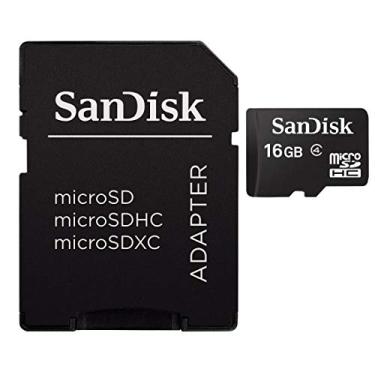 Imagem de Cartão Micro SD SanDisk com Adaptador 16GB