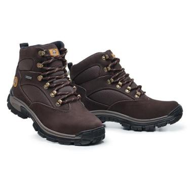 Imagem de Chocoura Men's Professional Work Boots Bota Timbland Pro Couro Premium