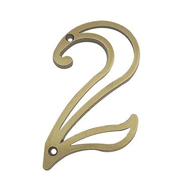 Imagem de Número Residencial 2 Silvana Colonial - Oxidado