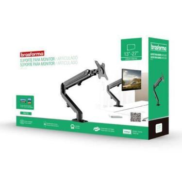 Imagem de Suporte Articulado Para Monitor De Led E Lcd 13A 27 - Bm713