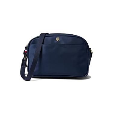 Imagem de Tommy Hilfiger Cynthia II - Bolsa transversal para câmera - Nylon liso, Tommy Navy, One Size