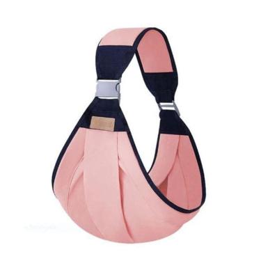 Imagem de Bolsa Canguru Sling Bebê Portador Amamentação Ombro Suporte