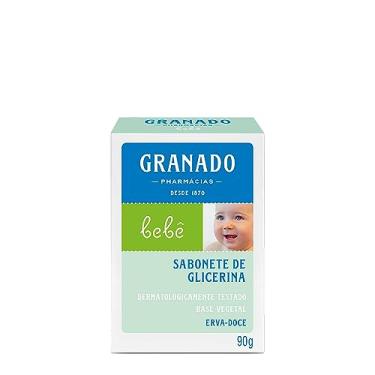 Imagem de Granado Sabonete Bebê Glicerinado, Erva Doce, 90g