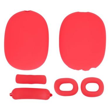 Imagem de Capa Protetora de Fone de Ouvido para IOS, Conjunto de Capas de Copo de Ouvido Portátil para Substituição, Capa Protetora de Silicone para Fone de Ouvido sobre a Orelha