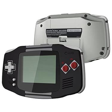 Imagem de IPS Ready Upgrade eXtremeRate Classics Estilo NES Substituição Shell Cobertura Completa Botões para Gameboy Advance GBA – Compatível com IPS e LCD Padrão – Console e Tela IPS NÃO Incluídos