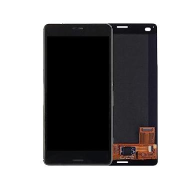 Imagem de SHOWGOOD para Sony Xperia Z3 Mini Compact D5803 D5833 Display LCD Touch Screen Digitalizador Assembléia para Sony Xperia Z3 Mini LCD (vermelho com moldura)