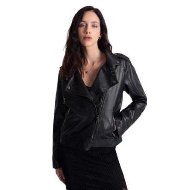 Imagem de Jaqueta Ellus Perfecto Buckles Preta-Feminino