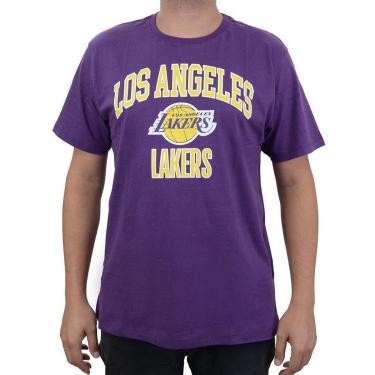 Imagem de Camiseta Masculina NBA Los Angeles Lakers Roxo - 1NB843-Masculino