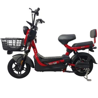 Imagem de Bicicleta Elétrica Scooter 500W 48V 20Ah Eko-5 Duos Vermelha