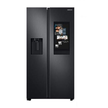 Imagem de Refrigerador Side by Side Family Samsung de 02 Portas Frost Free, 585 Litros, Painel Eletrônico, Inox e Preto - RS58T5561B1