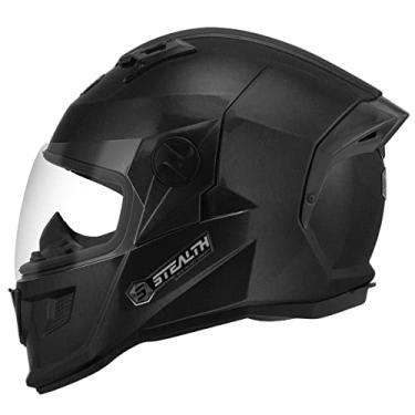 Imagem de CAPACETE FECHADO PRO TORK STEALTH SOLID BRILHANTE PRETO TAM. 56
