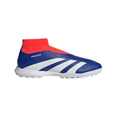 Imagem de adidas League Laceless Turf Tênis, Azul lúcido, branco/vermelho solar, 44