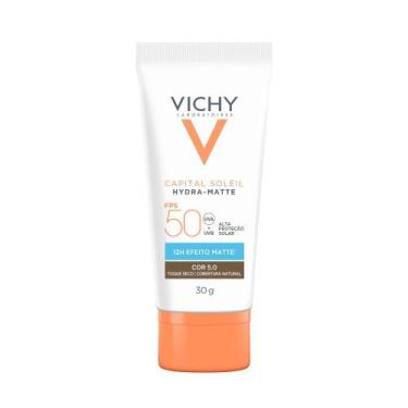 Imagem de Protetor Solar Vichy Capital Sole Hydra Matte Fps 50 Cor 5.0 30G