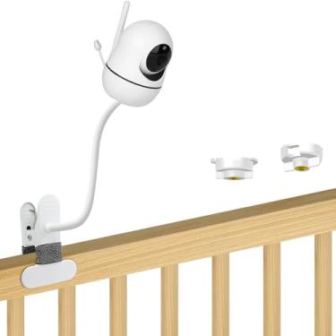 Imagem de Pacote com 2 suportes flexíveis para câmera Wyze Cam Pan v2 Baby Monitor