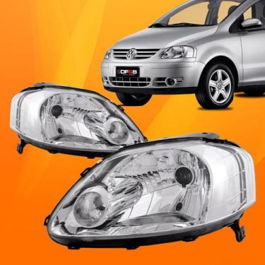 Imagem de Farol Fox Spacefox 2003 2004 2005 2006 2007 2008 2009 - DFEB, Par 