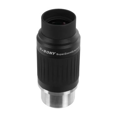 Imagem de SVBONY Ocular para telescópio SV230, ocular de zoom de 8-20 mm com estrutura de lente asférica, lente de zoom de 1,25 '' 5.1 cm com design parfocal, acessórios de telescópio de 57 a 72 graus para