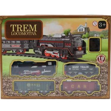 Imagem de Pista de Trem -  Locomotiva de Carga - Train Express - 91cm (Ferrorama