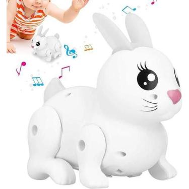 Imagem de Brinquedo Coelhinho Musical Pula Pula E Anda Com Luz Colorida BR - Toy