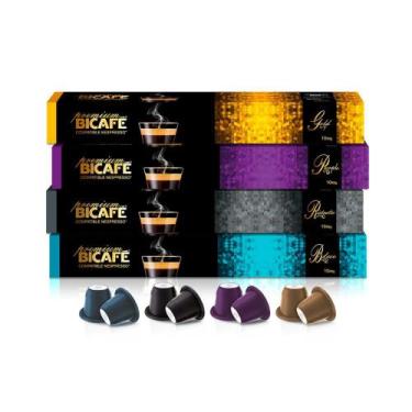 Imagem de Kit 40 Cápsulas De Café Premium Para Máquinas Nespresso - Bicafé, Pret