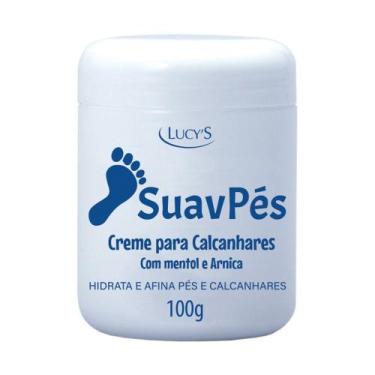 Imagem de Creme SuavPés para Calcanhares Rachaduras - com Mentol e Arnica - Lucy