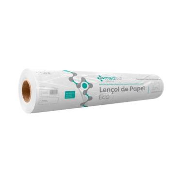 Imagem de Lençol rolo hospitalar descartável papel maca 50cmx50m eco - MEDSUT