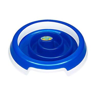 Imagem de Comedouro Truqys Slow Food para Cães e Gatos Azul - Tamanho G - Truqys