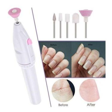 Imagem de Lixa unha Eletrica polidor tira cuticulas manicure - NOVO SÉCULO