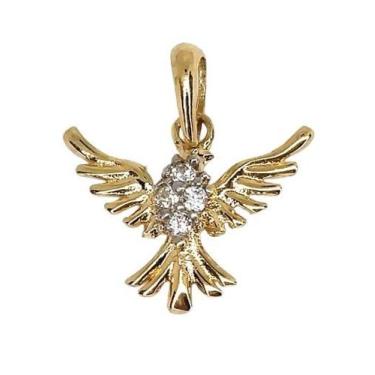Imagem de Pingente de ouro 18k Espirito Santo 1,4 cm - Elegancy Joias