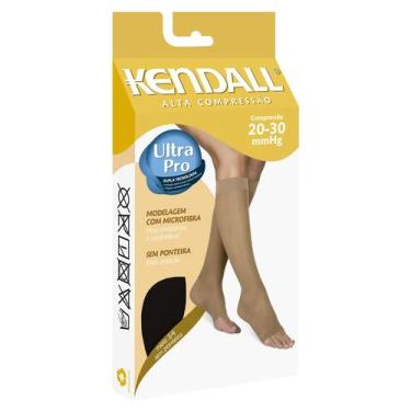 Imagem de Meia de Alta Compressão 3/4 Kendall 1881 S/ Ponteira - Preta, GG, Pret