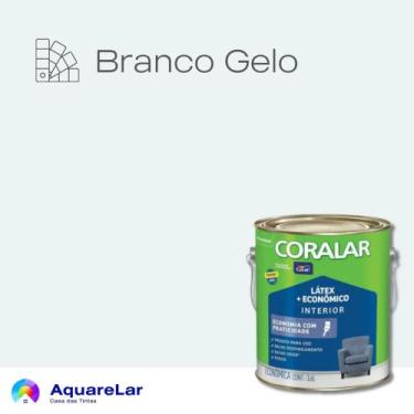 Imagem de Coralar Mais Econômico Coral Fosco Branco 3,6L, GELO