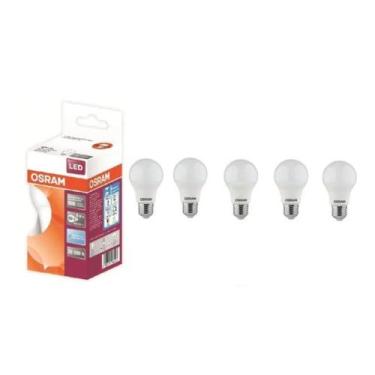 Imagem de Kit 5 Lampada Led Cla60 Osram 8w E27 Bulbo 803lm 110/220v