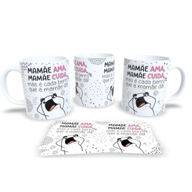 Imagem de Caneca Branca de Porcelana Personalizadas Flork dia das Mães (Mod.21)