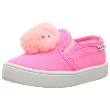 Imagem de carter's Sapatilha infantil Tween6 para meninas, rosa, 17