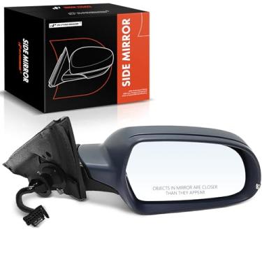 Imagem de A-Premium Espelho retrovisor elétrico do lado do passageiro - compatível com Audi A3/A3 Quattro 2011-2013 - Espelho retrovisor externo dobrável manual aquecido com seta - Substituição # 8P1858532GB01C