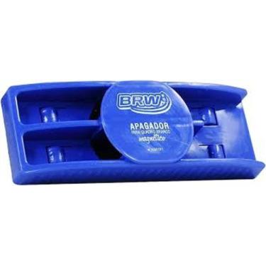 Imagem de Apagador Magnético para Quadro Branco Azul, BRW - KIT C/3