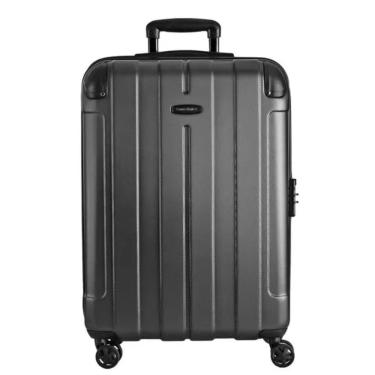 Imagem de Mala Média de Viagem em Abs Samsonite Eurotravel Spinner Tsa Preta