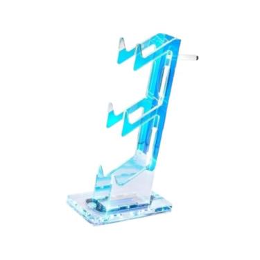 Imagem de Generic Suporte para controle de jogos Suporte para controle decorativo Premium para desktop Gamer Acrílico Universal Fones de ouvido Display Rack, 3 Níveis