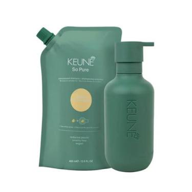 Imagem de Keune So Pure Kit Caixa Restore Shampoo Refil 400ml - Keune Haircosmet